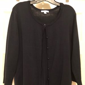 Navy blue cardigan